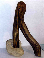 sculpture originale en bois